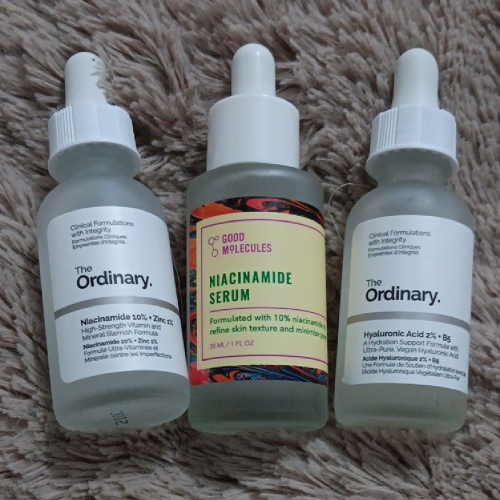 NEW!!! 3 Bottles of The Ordinary Serum , 1 Bottle Of Niacinamude Serum.